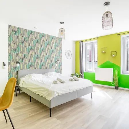 S&k Grande Rue - Chambre Spacieuse Et Sdb Privee - Netflix Et Cuisine Apartment Roubaix