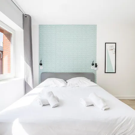 아파트 S&k Grande Rue - Chambre Spacieuse Et Sdb Privee - Netflix Et Cuisine 루베